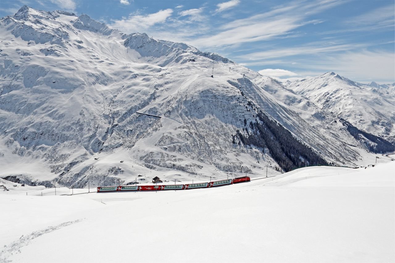 Glacier Express: O trem mais famoso da Suíça